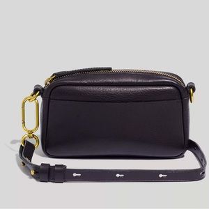 The Leather Carabiner Mini Crossbody Bag